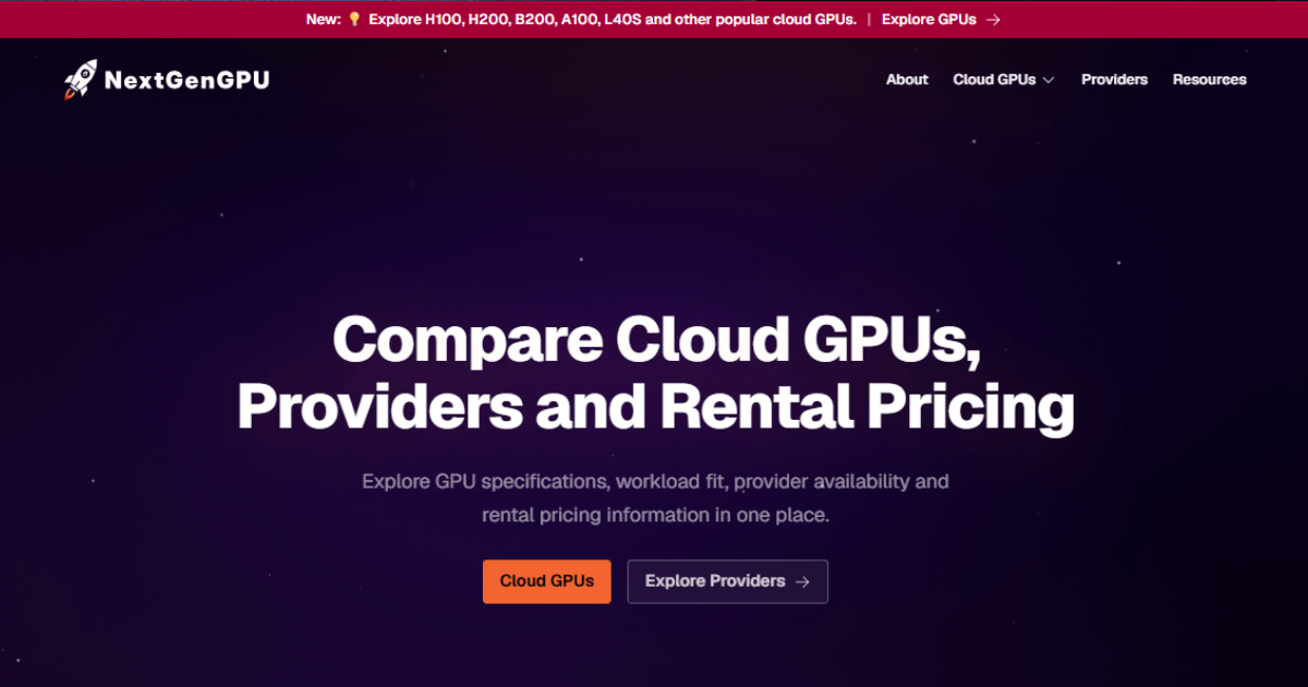 Compare Cloud Providers, VPS & GPU Pricing in India | getInfra.cloud
